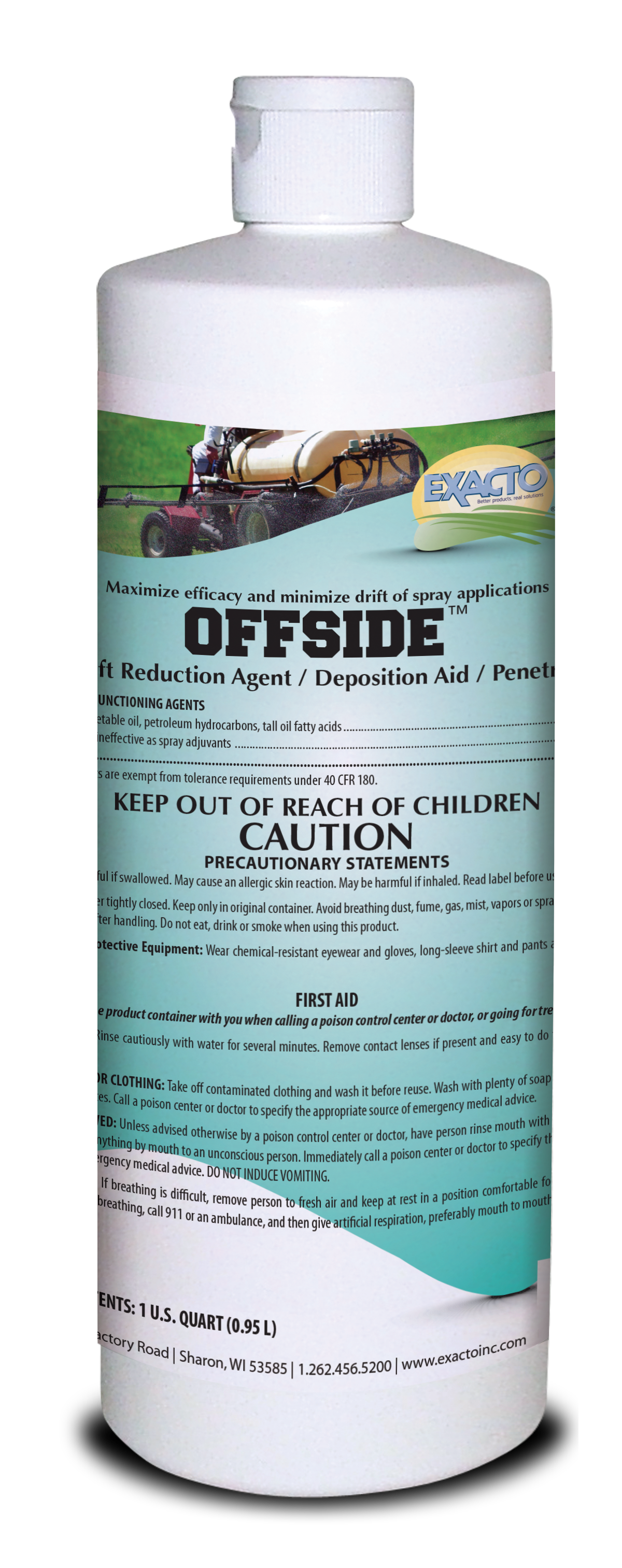 Offside Drift Control 1 Quart Bottle - 12 per case - Water Management